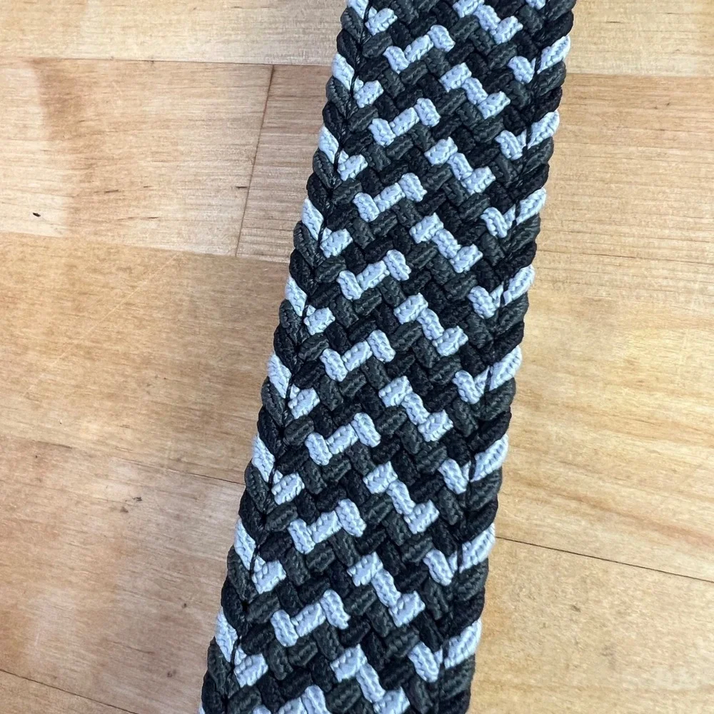 Nexbelt Belt Braided Charcoal 2.0 Adjustable Size Woven Grey Ratchet NEW